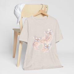 Butterfly Sparkle Tee — Pastel Crystal Butterflies Graphic T-Shirt