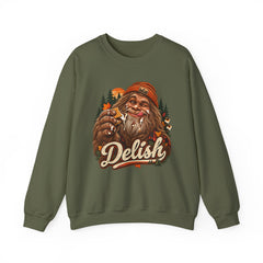 Delish Bigfoot Forest Crewneck Sweatshirt- S’Mores