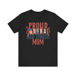 Proud Air Force Mom Tee, Unisex Tee, Military Family Shirt, Support Our Troops Gift, Patriotic...