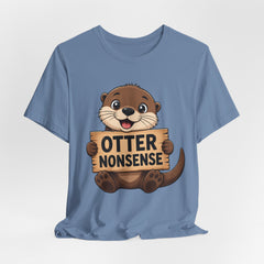 Otter Nonsense T-Shirt — Cute Otter Pun Tee