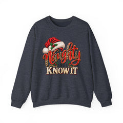 Naughty and Know It Christmas Crewneck Sweatshirt