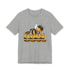 Bee Cool -Unisex Short Sleeve Tee - Fun, Casual Summer T-Shirt