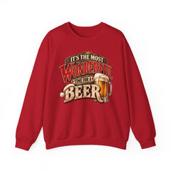It’s the Most Wonderful Time for a Beer Crewneck Sweatshirt - Christmas