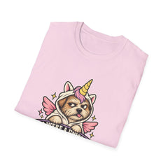 "If I Were a Unicorn I Would Stab You With My Horn" Funny Graphic Tee