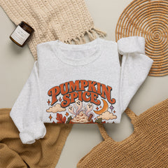 Pumpkin Spice & Paranormal Nights Crewneck Sweatshirt - Halloween