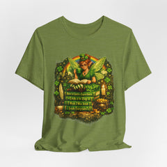Saint Patrick’s Day Fairy T-Shirt — Irish Luck Leprechaun Fairy Graphic Tee