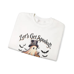 Spooky Ghost Crewneck Sweatshirt, Funny Halloween Sweatshirt, Cozy Fall Fashion, Unisex Sweater, Ghost Lover Gift