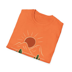Desert Sunset T-Shirt — Cactus Mountain Graphic Tee