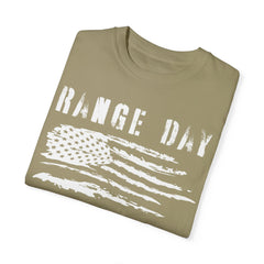 Range Day - FADED PRINT - T-shirt - Military Branches, Right to Bear Arms, American Flag