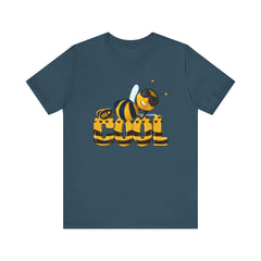 Bee Cool -Unisex Short Sleeve Tee - Fun, Casual Summer T-Shirt
