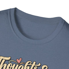Thoughts & Prayers T-Shirt — "Thoughts & Prayers For Everyone Dealing With Me Today" Retro Graphic Tee