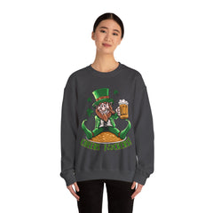 St. Patrick's Day Unisex Crewneck- Cheers Leprechaun