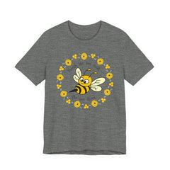 "She Bee Fierce" Unisex Jersey Short Sleeve Tee - Inspirational Bee Art Shirt