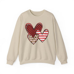 Country Hearts Valentine's Day Sweatshirt