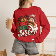 Ding Dong Bitches Christmas Sweatshirt