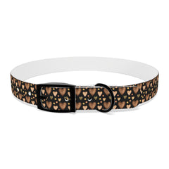 Dog Collar- Chocolate Hearts
