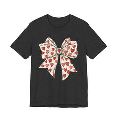 Valentine Heart Bow T-Shirt
