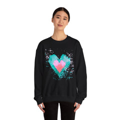 Watercolor Hearts - Valentine's Day Sweatshirt