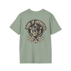 Sons of Arthritis Skull Tee — Military Biker Veteran Graphic T-Shirt