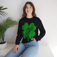 St. Patrick's Day Unisex Crewneck- Irish Heartbeat