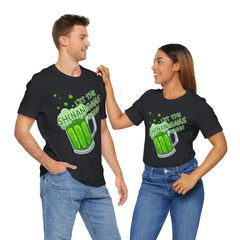 Funny St. Patrick's Day Unisex Tee - “Let the Shenanigans Begin"