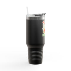 My Sleigh Has Sirens Christmas Insulated Travel Mug - 40oz Holiday Cup