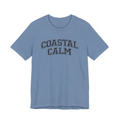 Coastal Calm Tee — Relaxed Beach Vibes Short Sleeve Shirt