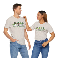 St. Patrick's Day Gnoming Around Unisex Tee