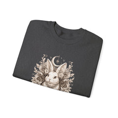 Bunny Moon Floral Crewneck Sweatshirt