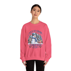 Let It Snow Somewhere Else - Winter  - Sweatshirt - Blue Design