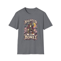 Haunted But Homey T-Shirt — Cute Vintage Haunted House Halloween Tee BP