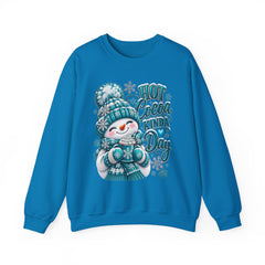 Hot Cocoa Kinda Day Sweatshirt- Winter- Christmas- Snowman