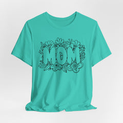 Pen & Ink Floral Mom T-Shirt - Perfect Gift for Mother's Day or New Mom