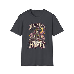 Haunted But Homey T-Shirt — Cute Vintage Haunted House Halloween Tee BP