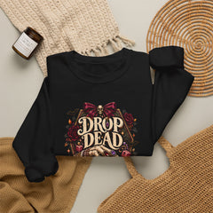 “Drop Dead Gorgeous” Gothic Hand Illustration w/rings- Jewelry Reveals