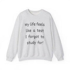 Funny Unisex Sweatshirt - I forgot to study