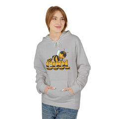 Bee Cool Hoodie - Unisex Fleece Sweatshirt , Eco-Friendly Apparel, Queen Bee Fizzin