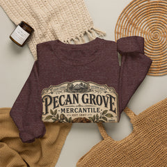 Pecan Grove Mercantile Vintage Logo Sweatshirt - Southern Heritage