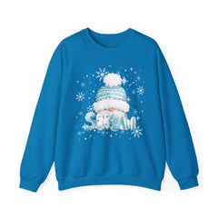 Winter Chill Sweatshirt - Cozy Unisex Crewneck with Snowy Design, Perfect for Holidays, Gifts, Snow Lovers, Warmth, Casual Style