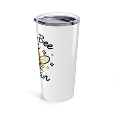 Cute Queen Bee Fizzin Tumbler - 20oz Insulated Travel Mug, Jewelry Reveals, Summer Sips, Bee Lover, Eco-Friendly