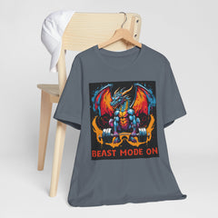 Beast mode on - Dragon – Fitness T-shirt for Gym Workouts