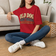 Old Dog New Tricks T-Shirt – "Absolutely Not" Vintage Graphic Tee