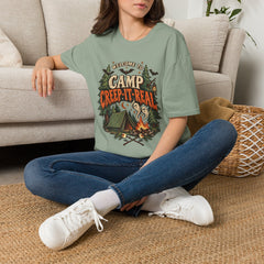 Camp Creep-It-Real T-Shirt — Welcome to Camp Halloween Graphic Tee- BP