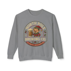 North Pole Brewing Co. Unisex Lightweight Comfort Colors Crewneck Sweatshirt - Cozy Holiday Sweatshirt, Christmas Gift, Winter Apparel, Casual Wear, [...]