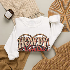 Howdy Valentine Crewneck Sweatshirt