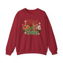 "Official Cookie Tester" Christmas Holiday Sweatshirt