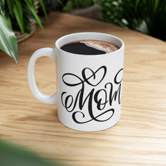 Elegant Mom Ceramic Mug - Perfect Gift for Mother's Day