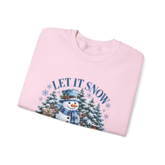 Let It Snow Somewhere Else - Winter  - Sweatshirt - Blue Design