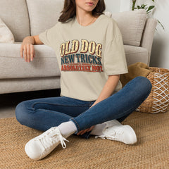Old Dog New Tricks T-Shirt – "Absolutely Not" Vintage Graphic Tee