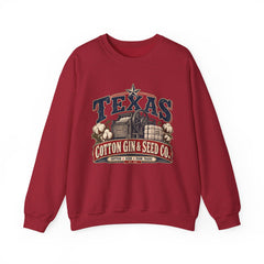 Texas Cotton Gin & Seed Co. Crewneck Sweatshirt - Southern Heritage